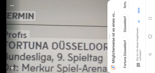 Vom Start weg ist die Schrift- und Bilderkennungs-Software Google Lens an Bord