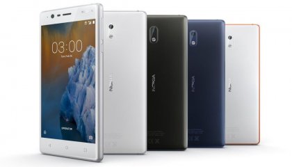 Das Nokia 3 ist mit 139 Euro (UVP) das Einsteiger-Gerät unter den Android-Smartphones von Nokia