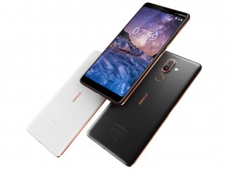 Das Nokia 7 Plus hat eine Rückseite mit sechsschichtiger Keramikbeschichtung