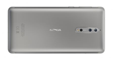 Die Dual-Kamera des Nokia 8 besteht aus einer 8- und einer 12-MP-Kamera