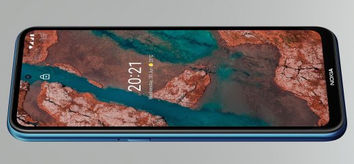 Das LC-Display des Nokia X20 bietet eine stabilen Blickwinkel, aber leider nur sehr matte Farben