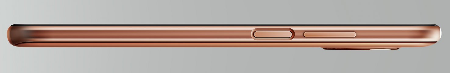 Der Fingerabdruckscanner ist im rechts liegenden An/Aus-Knopf des Nokia X20 integriert