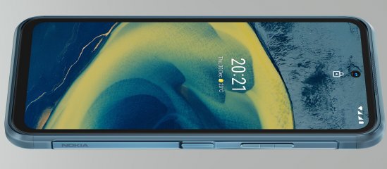Gesteuert wird das Nokia XR20 über ein 6,67 Zoll großes LC-Display