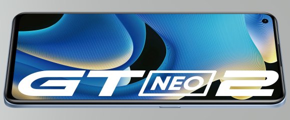 Das 120-Hz-AMOLED-Display des realme GT Neo 2 glänzt durch eine flüssige Wiedergabe und satte Farben
