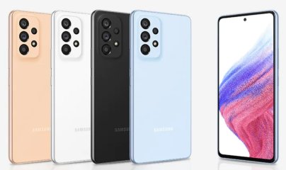 Das Samsung Galaxy A53 5G ist in vier Farben erhältlich