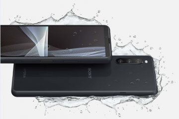 Das Gehäuse des Sony Xperia 10 III erfülltt die strengsten Normen für Wasser- und Staubschutz