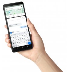 Mit der Multi-Window-Funktion kann man den Bildschirm des Sony Xperia 10 II teilen und so mehrere Apps gleichzeitig öffnen