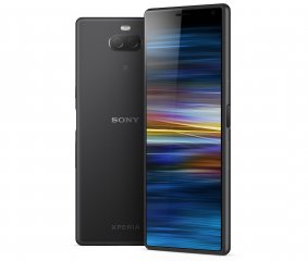 Die Rückseite des Sony Xperia 10 ist genau wie die des großen Bruders matt gestaltet, doch mit sechs Zoll ist sein Bildschirm deutlich kleiner