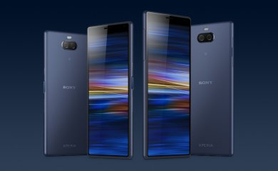 Das Sony Xperia 10 und 10 Plus unterscheiden sich vor allem in der Größe, haben aber beide ein Full-HD-Plus-Display im 21:9-Format