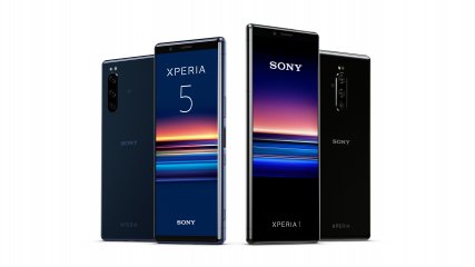 Das Sony Xperia 5 ist etwas kürzer und schlanker als das Sony Xperia 1