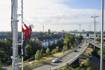 Die 5G-Station, die ValueTech.de für den Test nutzen durfte, liegt an einer viel befahrenen Bundesstraße, wo auch weitere Stationen für 5G aufgerüstet werden
