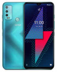 Das Wiko Power U3 wird über ein 6,82-Zoll-Display gesteuert. Der Fingerabdruck-Scanner liegt zentral auf der Rückseite.