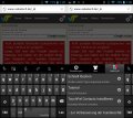 Eine der kleinen Änderungen ist die TouchPal-Tastatur, die unter anderem mit ß-Taste und anderen Features daherkommt.