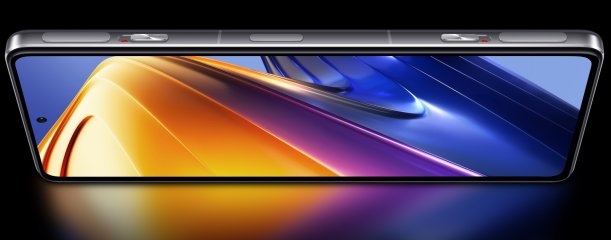 Der Bildschirm des Xiaomi Poco F4 GT misst 6,67 Zoll und hat eine Bildwiederholrate von bis zu 120 Hz