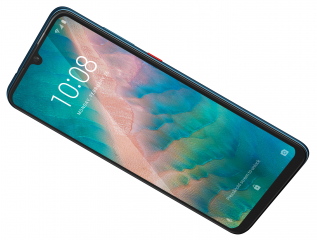 Der 6,3-Zoll-Bildschirm weist eine minimale Notch aus, so dass das Display einen Großteil der Vorderseite des ZTE Blade V10 einnimmt